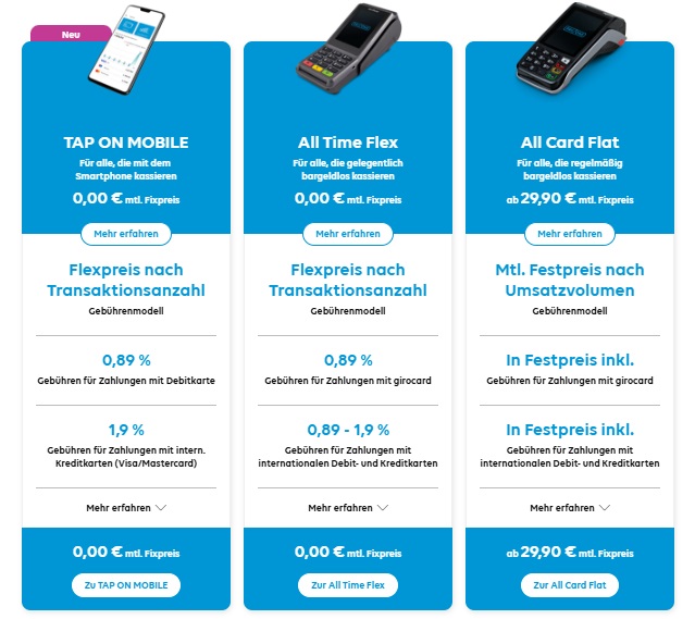PayOne Preise