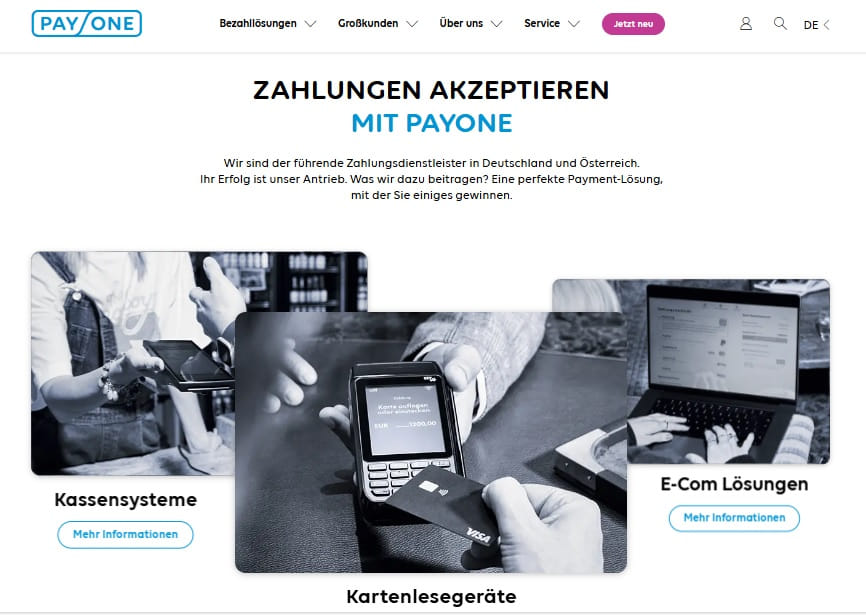 PayOne Kartenlösungen