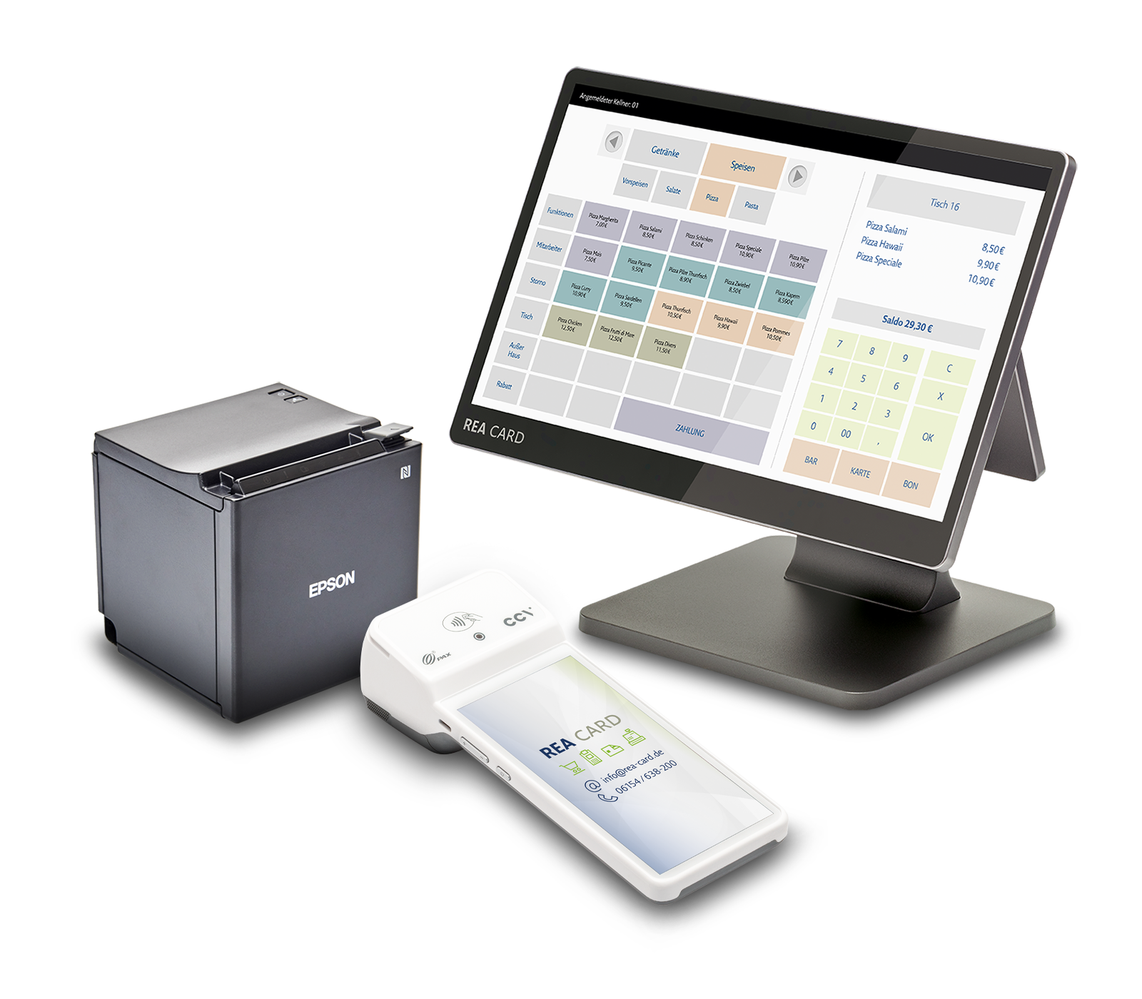 Kassensystemvergleich REA Card